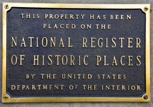 HistoricRegisterPlaque