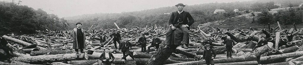 Log-jam-man-sitting-on-log