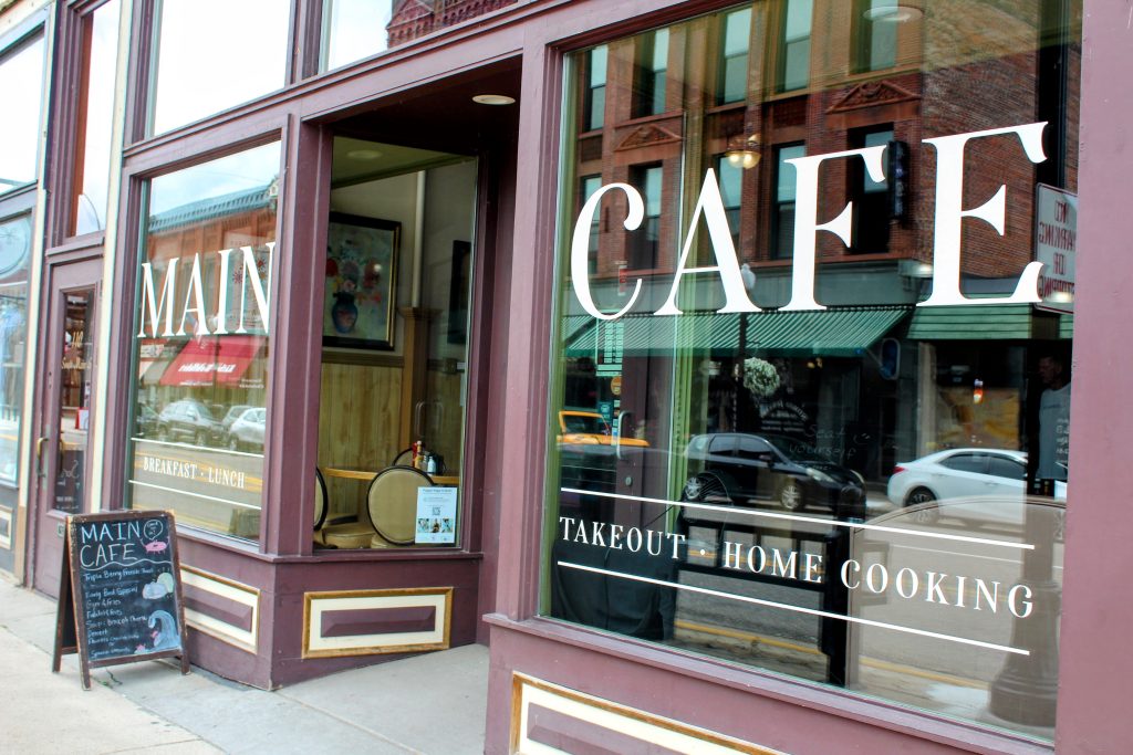Accessible entrance at Main Cafe Stillwater