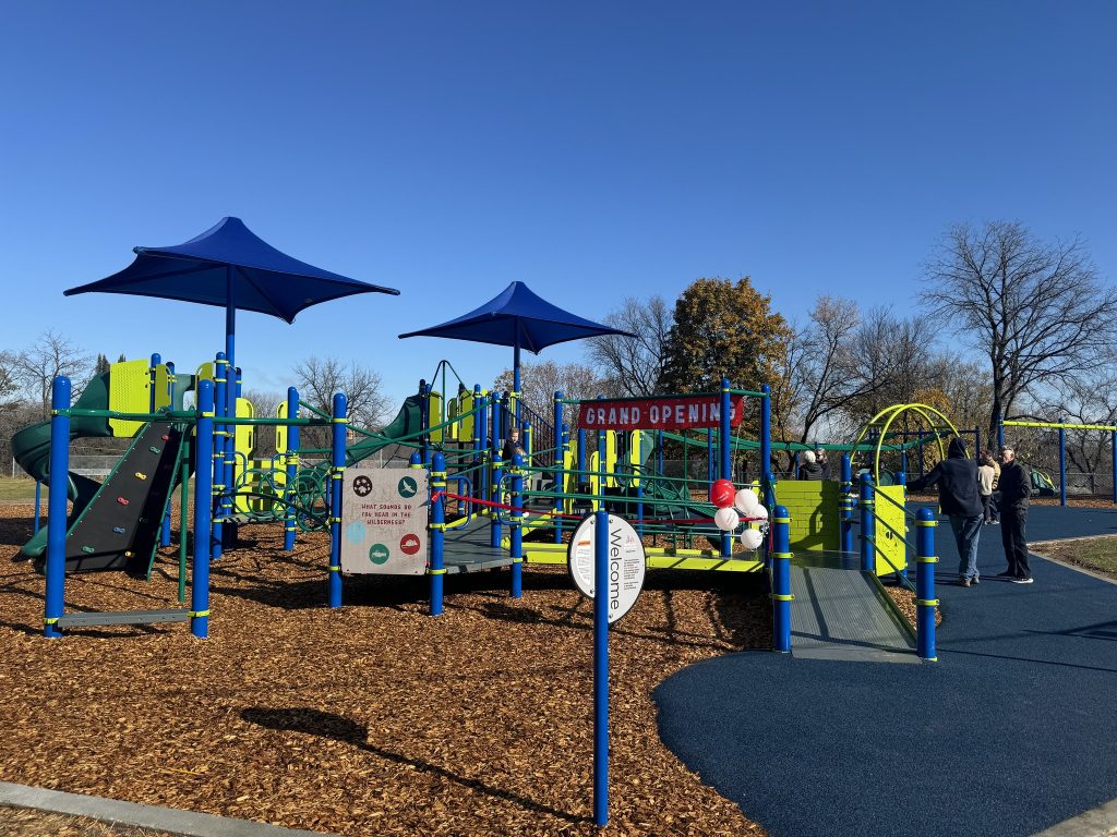 North Hill accessible playground in Stillwater