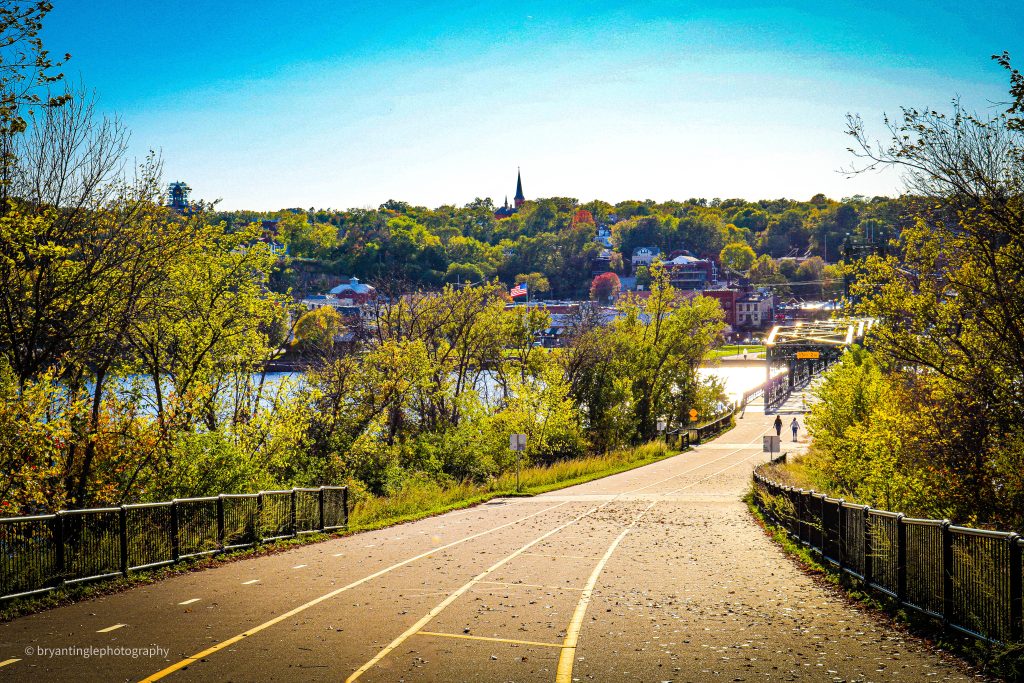 Bridge Loop from Wisconsin side accessible to strollers and mobility devices