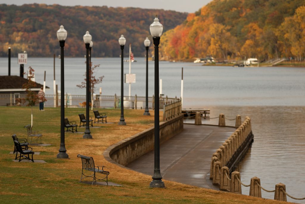 Lowell Park Stillwater accessible paved sidewalks