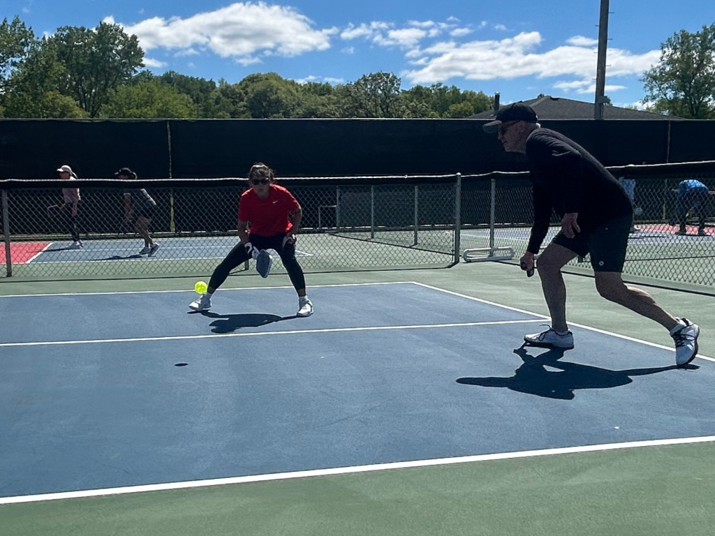 people playing pickleball at Northland Park
