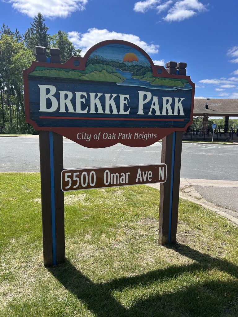 Brekke Park Sign