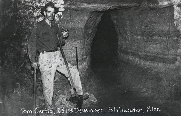 stillwater brewery cave old photo